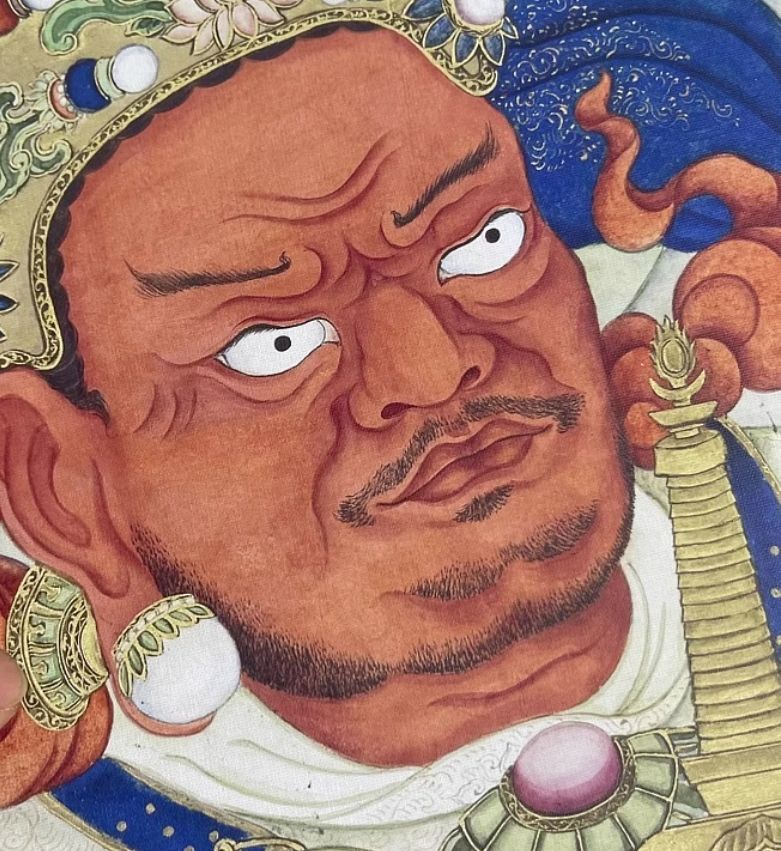 仏画奉納掛け軸縦幅 東洋画