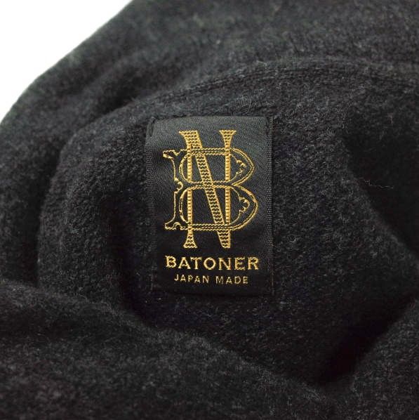 BATONER バトナー 21AW 日本製 FLEECE WOOL PULL PARKA ウールニット