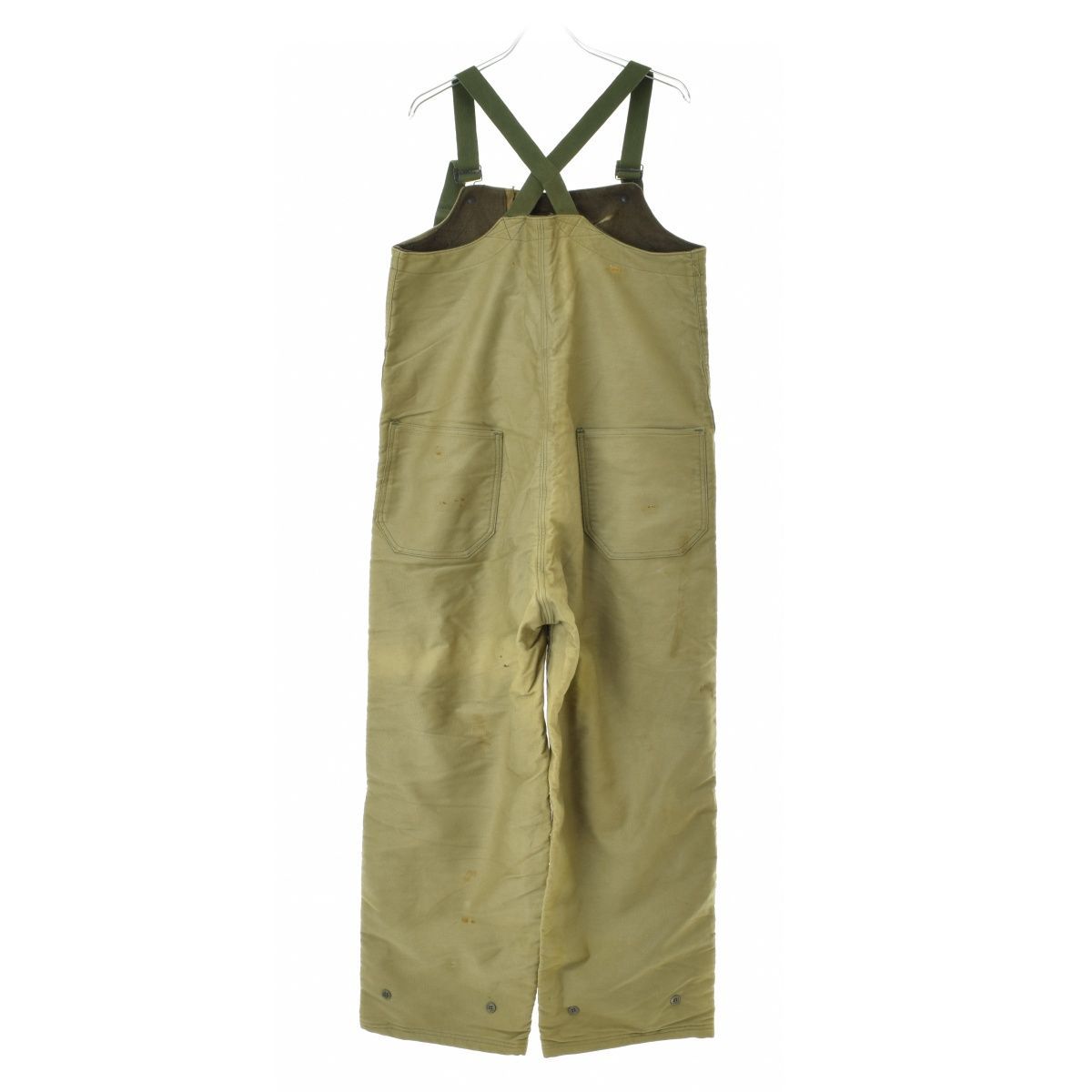 米海軍 ヴィンテージ U.S.NAVY デッキオーバーオール 40s N1デッキパンツ オーバーオール USNAVY USN ヴィンテージ M 40s