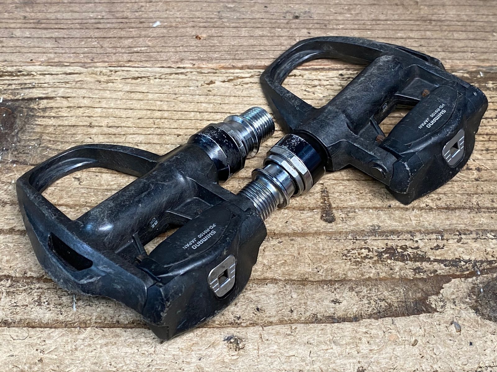 IZ872 シマノ SHIMANO デュラエース DURA-ACE PD-R9100 4mm軸 ビンディングペダル SPD-SL