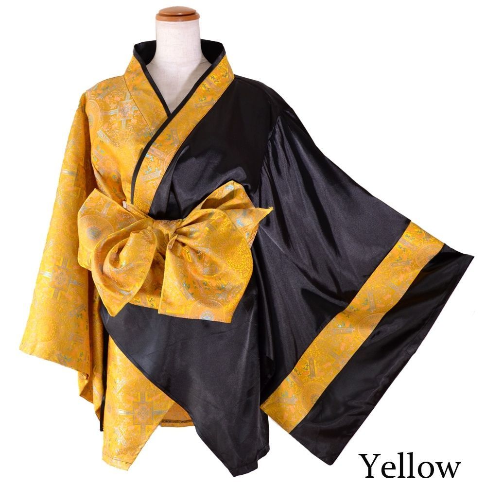 【超歓迎された!】 LoveRich ラブリッチ ライン 2点セット 3 バイ 花柄 和柄 オフショル ミニ 豪華 帯 リボン 花魁 着物 ドレス コスプレ イベント 1536