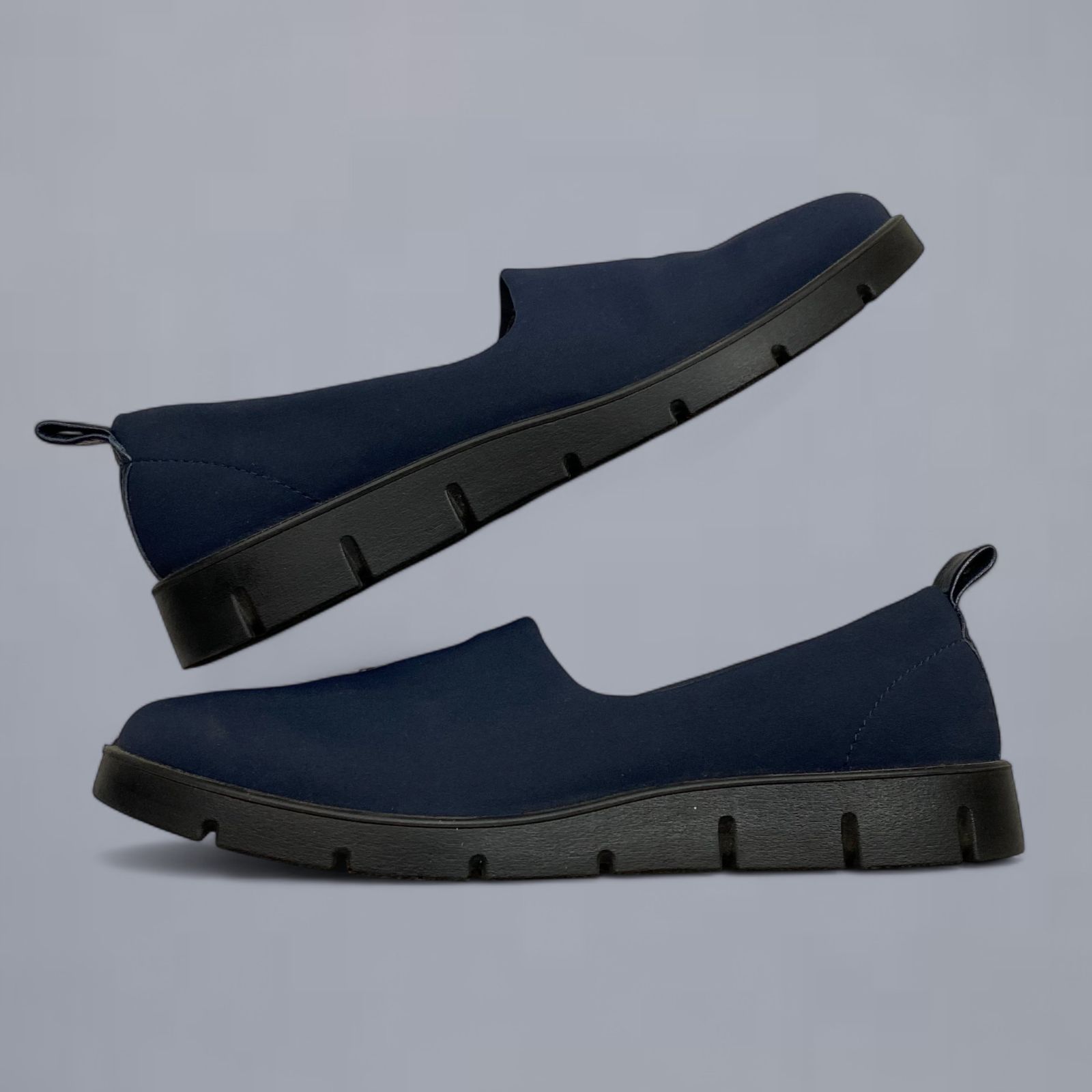 ecco エコー FELICIA STRETCH SLIP ON スリッポン ネイビー 36 23.0 KT60-G-KG