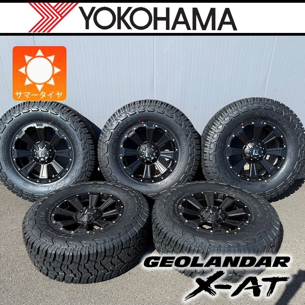 A-COOP 様 JKラングラー アルミホイール ヨコハマタイヤ 新品 背面用付き（5本セット）JL JKラングラー