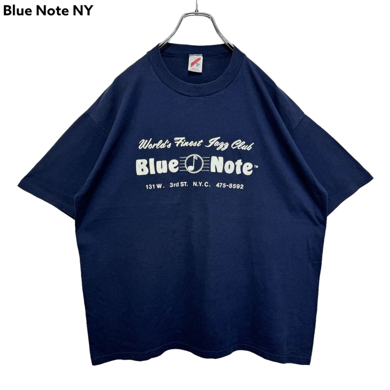 ☆レア☆NY Blue Note店限定オリジナルTシャツ（30年前当時物） ☆レア☆NY Blue Note店限定オリジナルTシャツ（30年前当時物） ☆レア