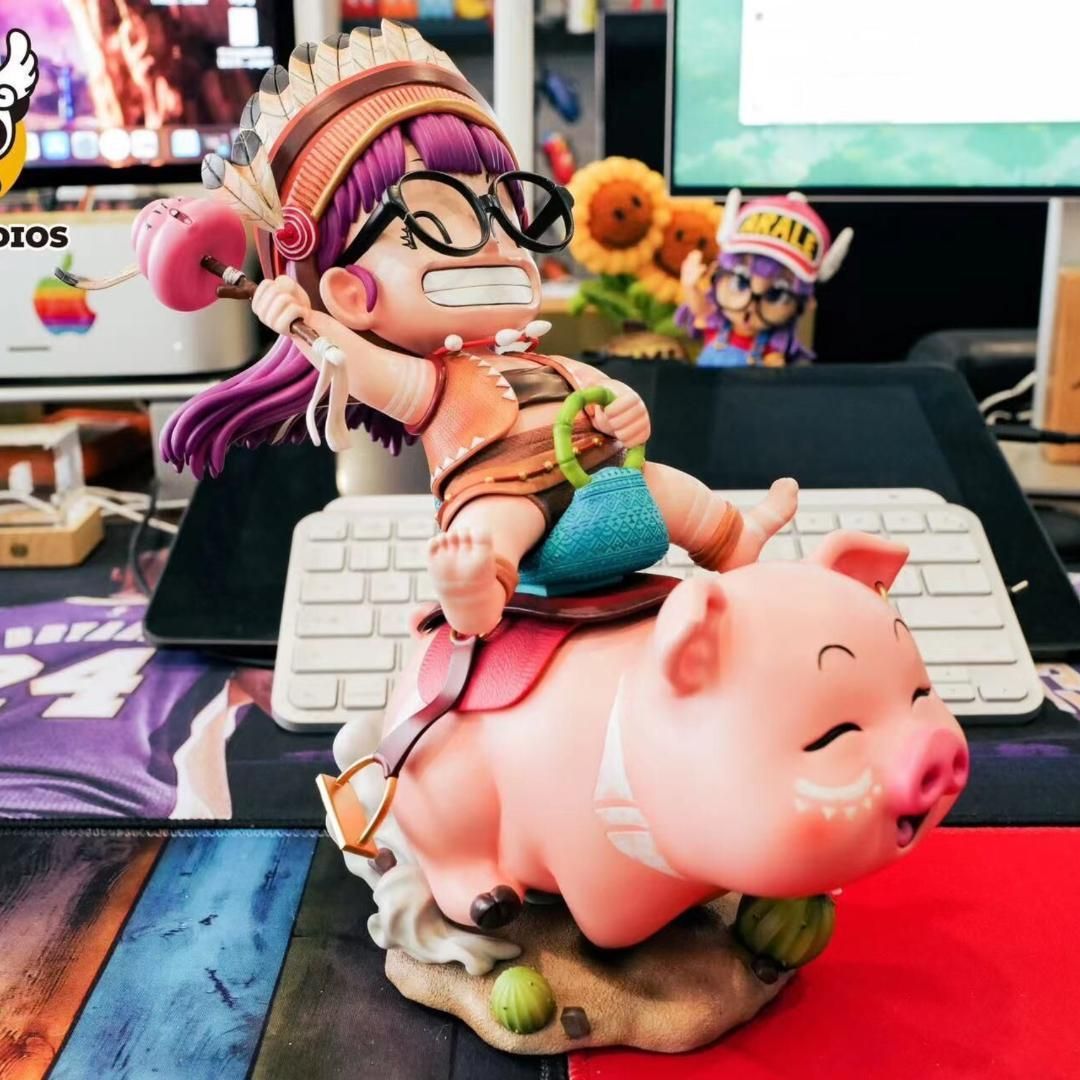 Dr.スランプ アラレちゃん 豚 ガレージキット フィギュア　スタチュー Dr.スランプ アラレちゃん 豚 ガレージキット フィギュア