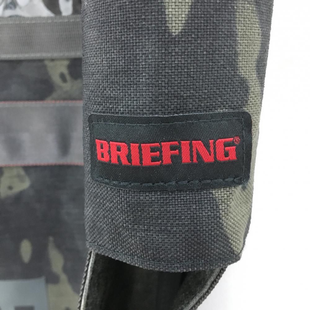 BRIEFING - 【美品】ブリーフィング トラベルカバー グレー カモフラ 迷彩ゴルフ BRIEFING 美品】ブリーフィング トラベルカバー グレー カモフラ 迷彩