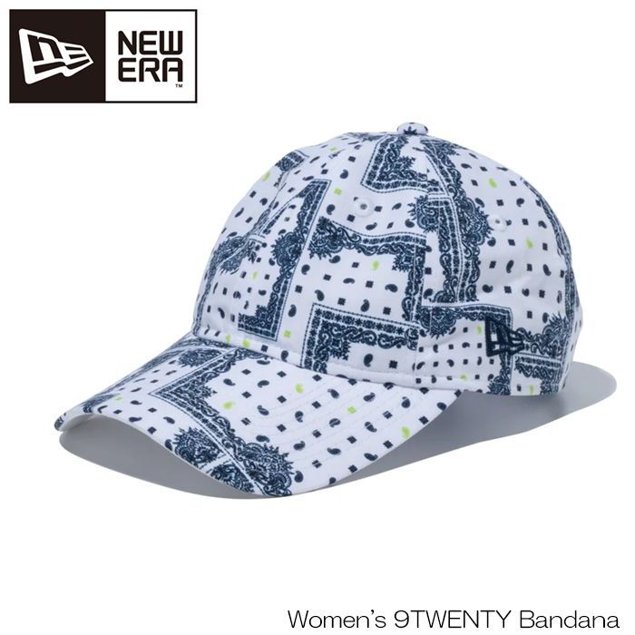 キャップ 帽子 レディース ニューエラ NEW ERA Women's 9TWENTY ロングバイザー Bandana ゴルフ アウトドア 旅行 日本正規品