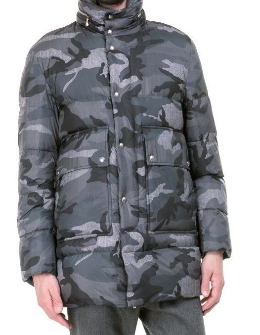 サイズ3□新品□モンクレール GAMME BLEU 迷彩ダウンコート メンズ 