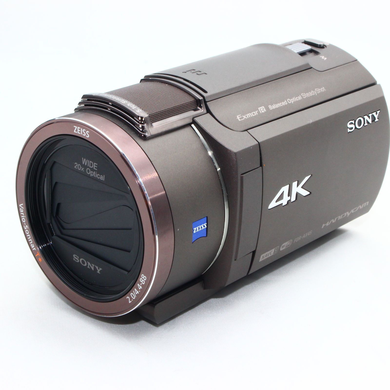 ソニー 4K ビデオカメラ Handycam FDR-AX45 ブロンズブラウン FDR-AX45