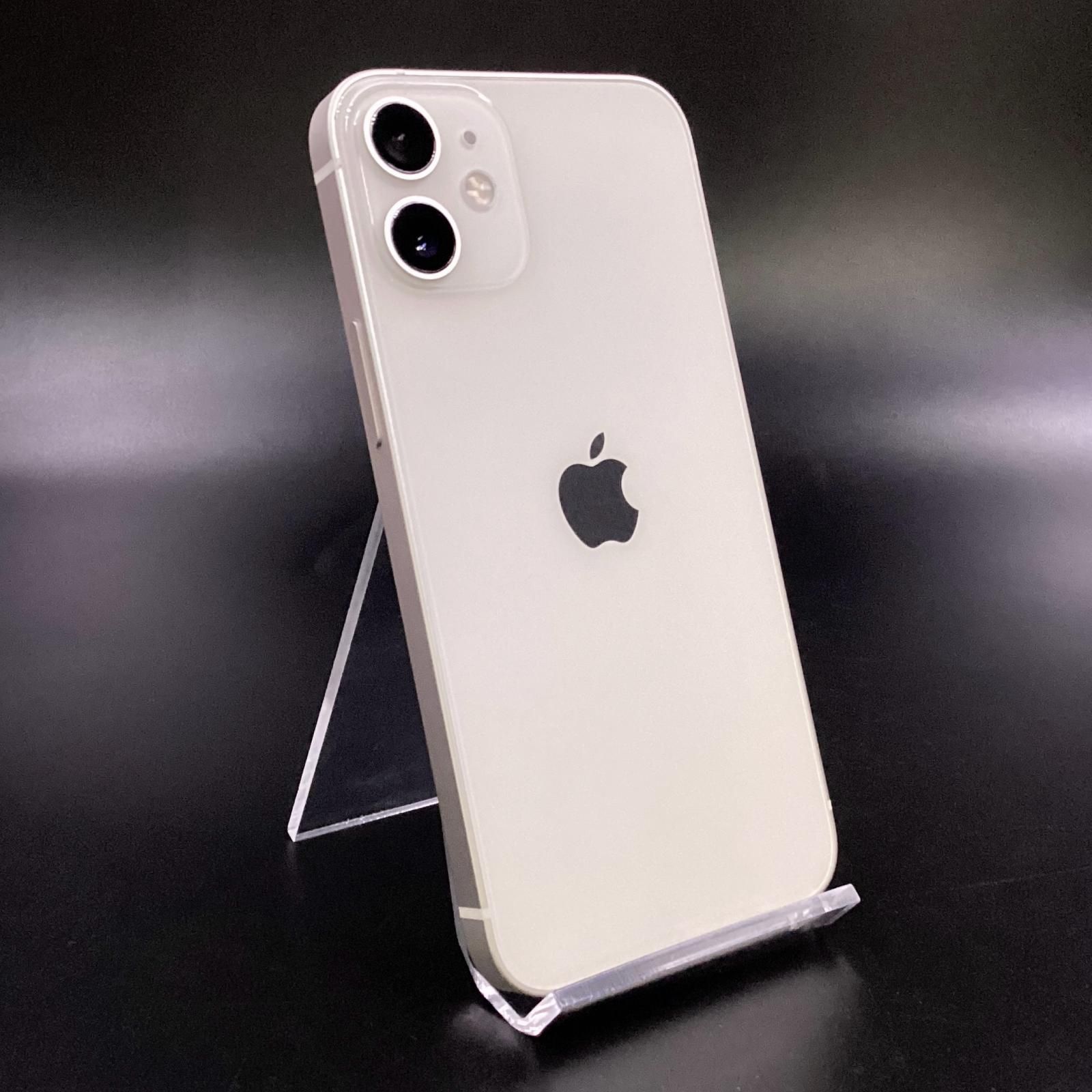 スマートフォン/携帯電話 【美品】iPhone12 mini 64GB ホワイト SIMフリー