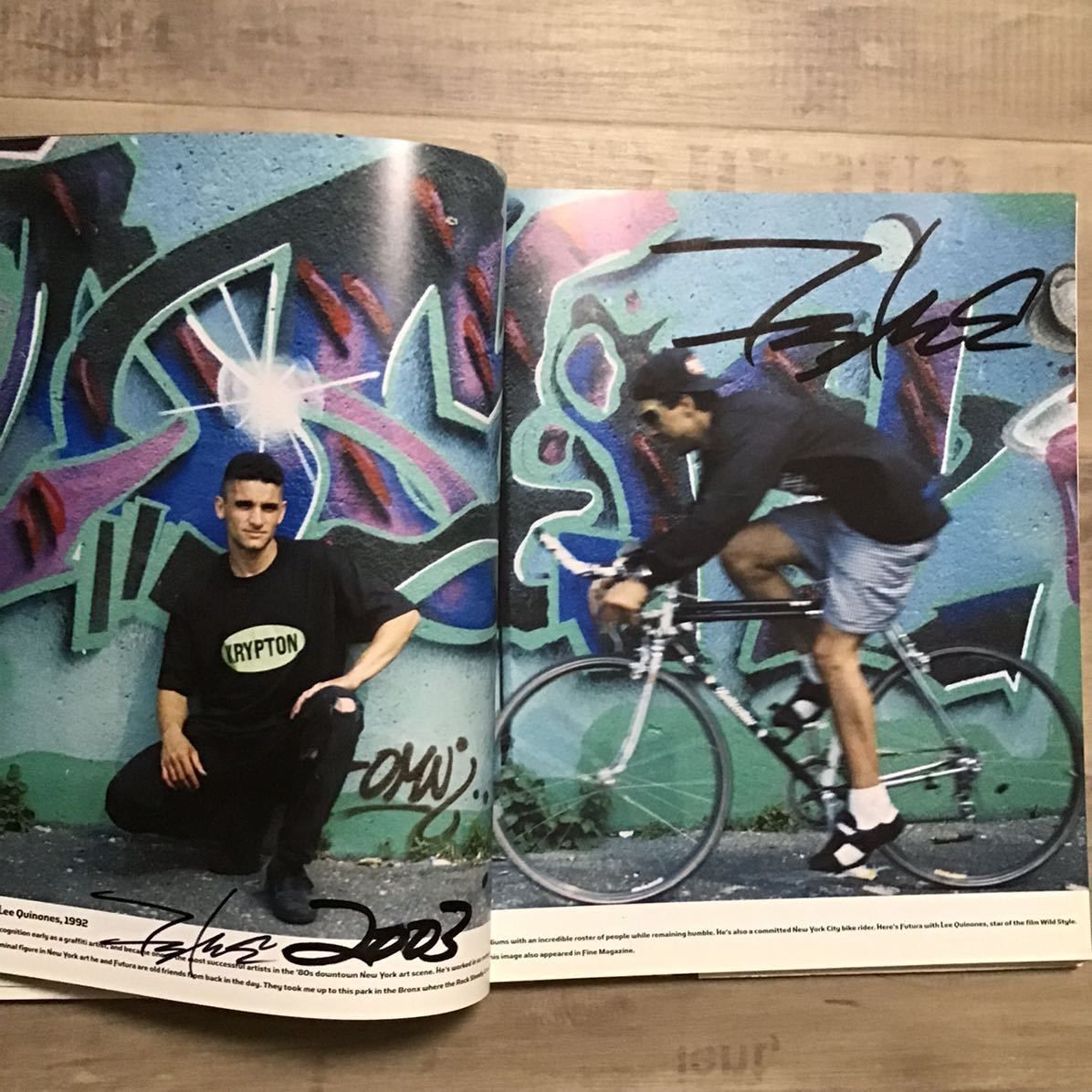 Futura サイン入り BAPE gallery 写真集 2pac ape - メルカリ