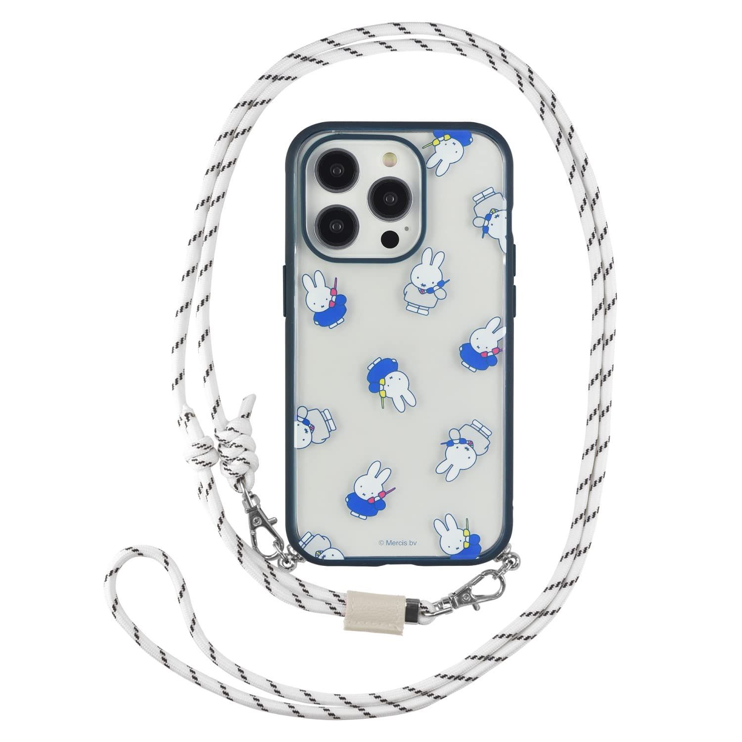 【数量限定】Loop iPhone 14 Pro IIIIfit / 13 Pro ミッフィー (6.1インチ) 対応 ケース グルマンディーズ(Gourmandise) テレフォン MF-359NV