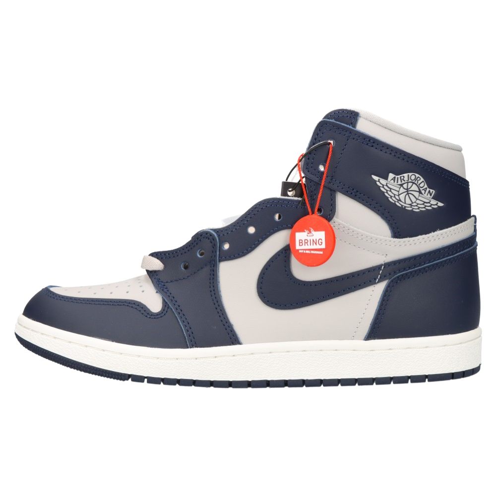 NIKE (ナイキ) AIR JORDAN 1 HIGH 85 Georgetown BQ4422-400 エア ジョーダン 1 ハイ 85  ジョージタウン スニーカー US9.5/27.5cm ネイビー/グレー - メルカリ