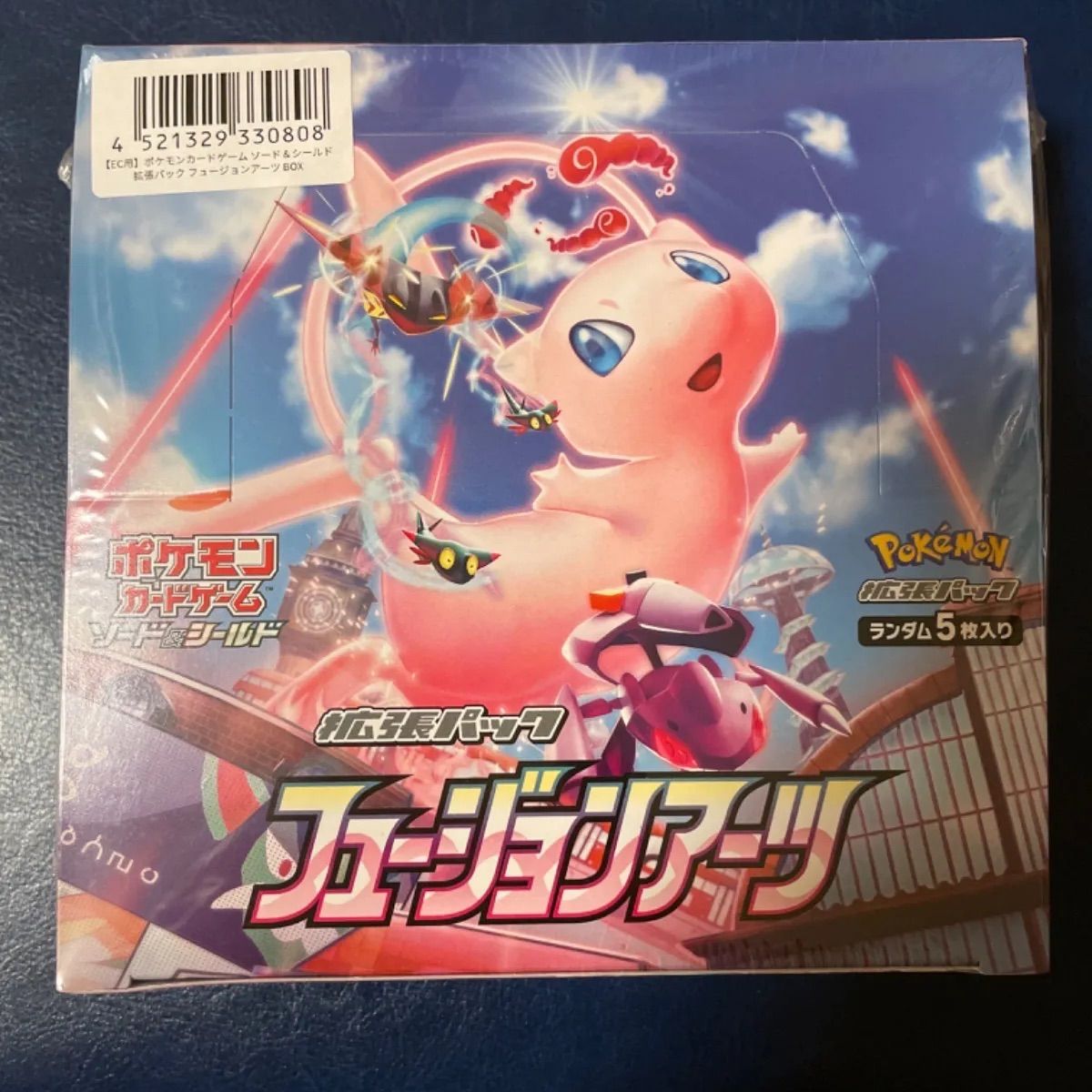 新品未開封】ポケモンカード フュージョンアーツ BOX シュリンク付き