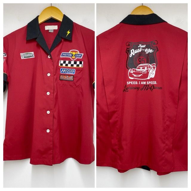 SecretHoney（シークレットハニー）Disney PIXAR ボーリングシャツ 