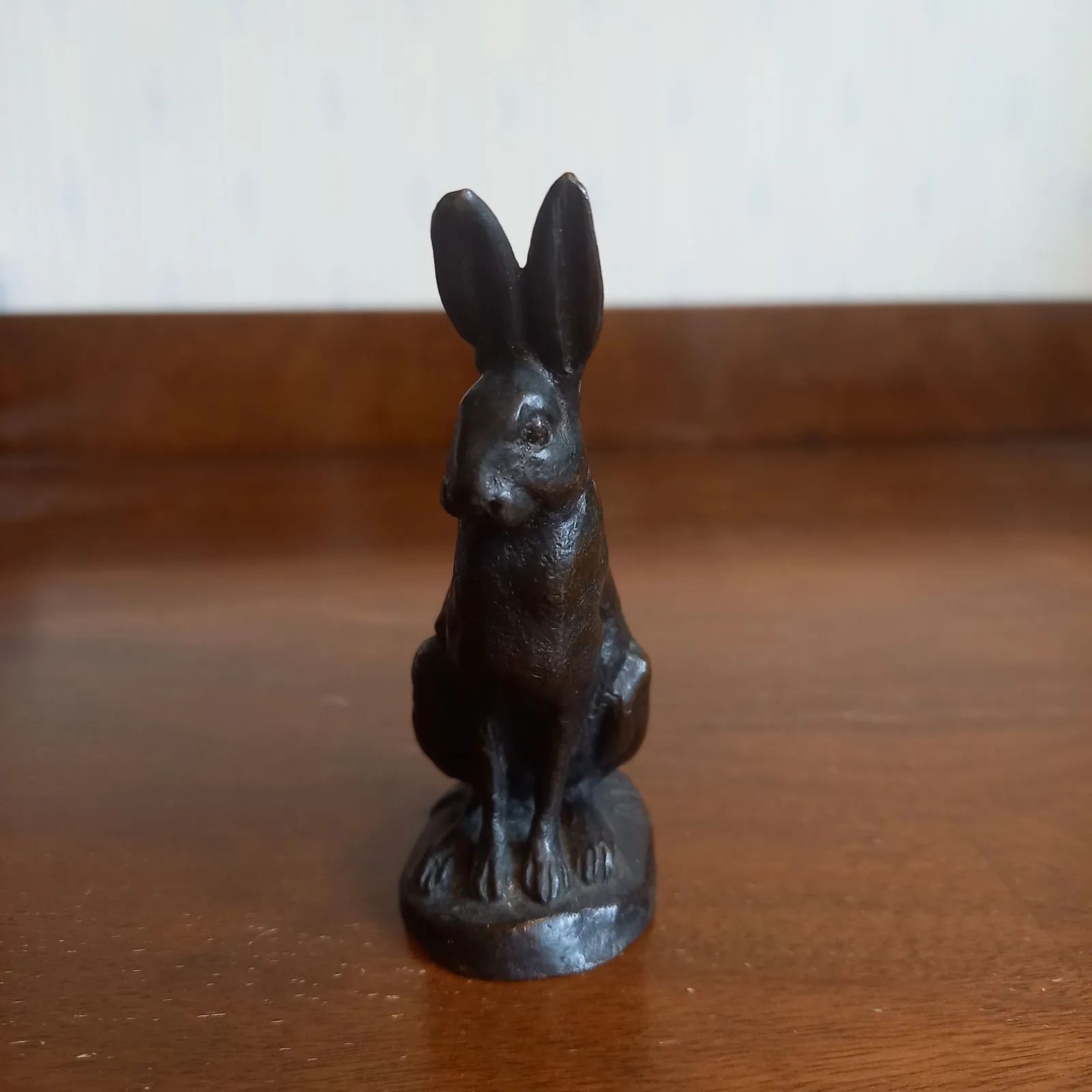 フランスアンティーク アントワーヌ ルイ バリー ブロンズ うさぎ