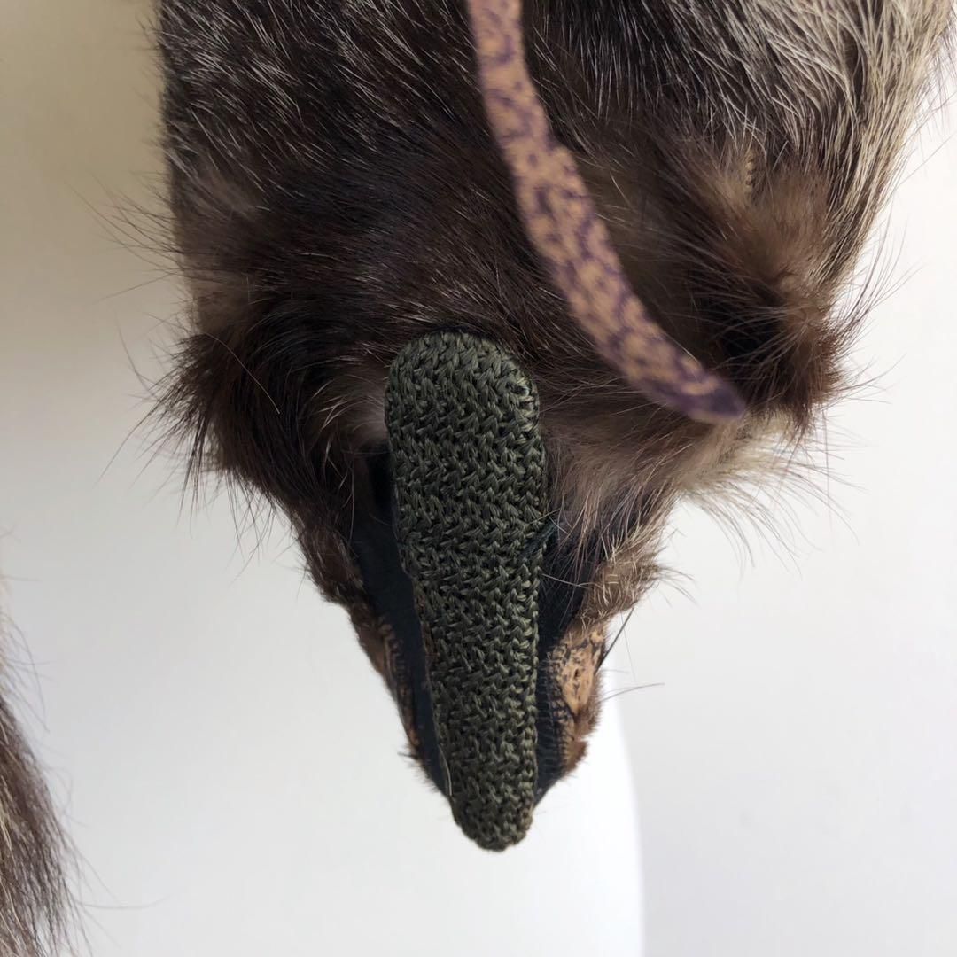 美品 毛皮 ミンク リアルファー マフラー キツネ 狐 ブラウン 成人式