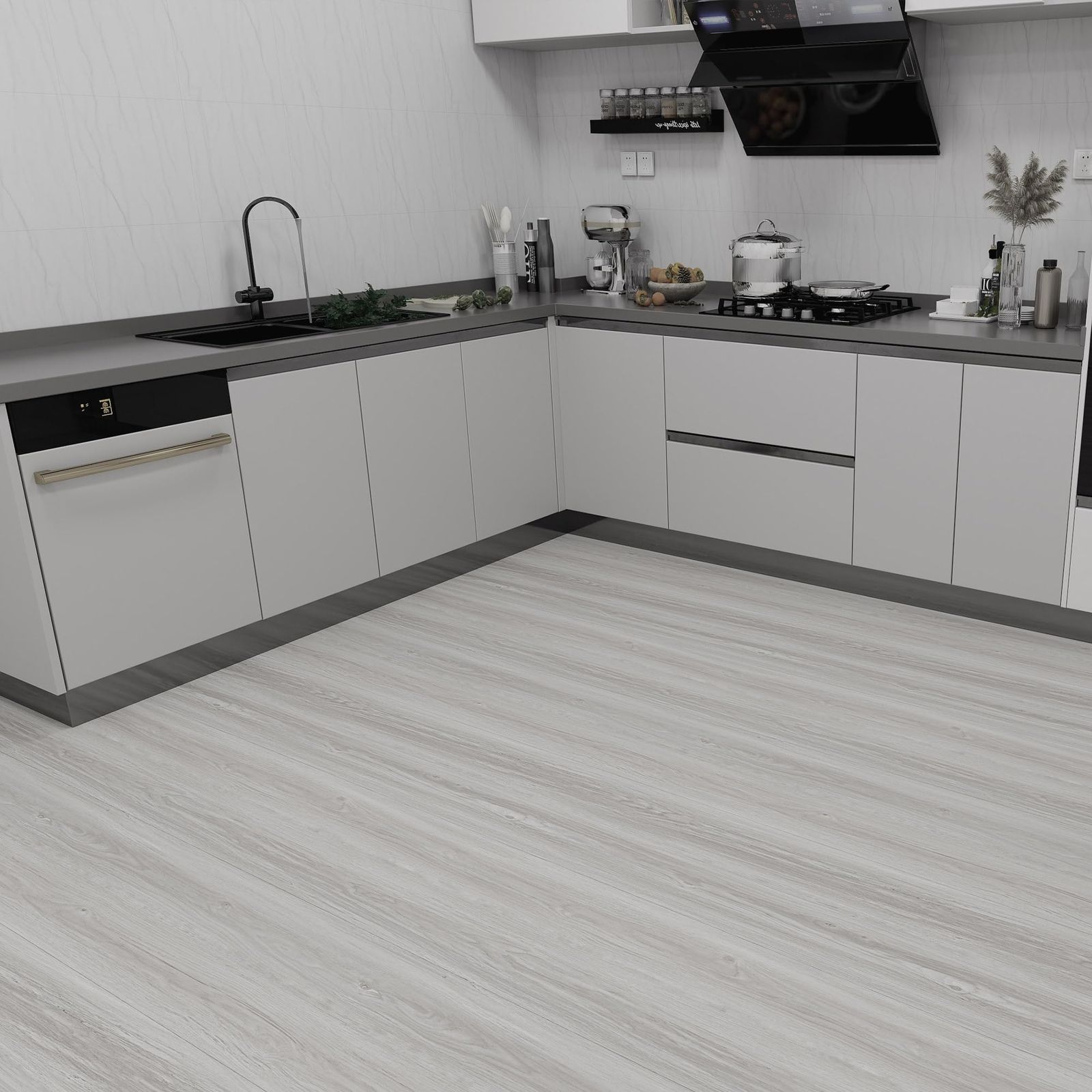  フロアタイル 超広幅30 5 cmX 16 mX 2巻 約6畳 木目 キズ残らず 工数削減設計 置くだけ 貼るだけ クッション フロア マット 床 フロリング シート DIY 床材 玄関 床暖房 トイレ 店舗 洗面所 脱衣所 洗面台 リビング 木目調 柄番号3 床材 内装