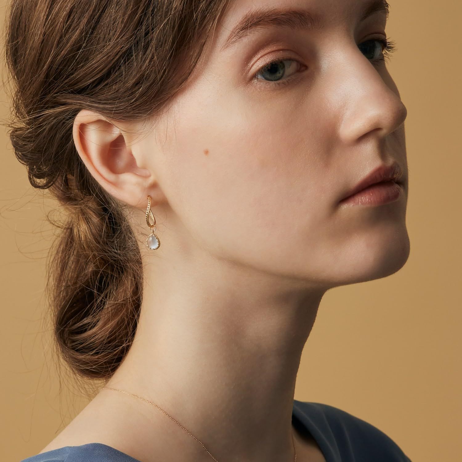 最終価格 アガット シルバー・K10サンストーンチャーム K10クォーツ