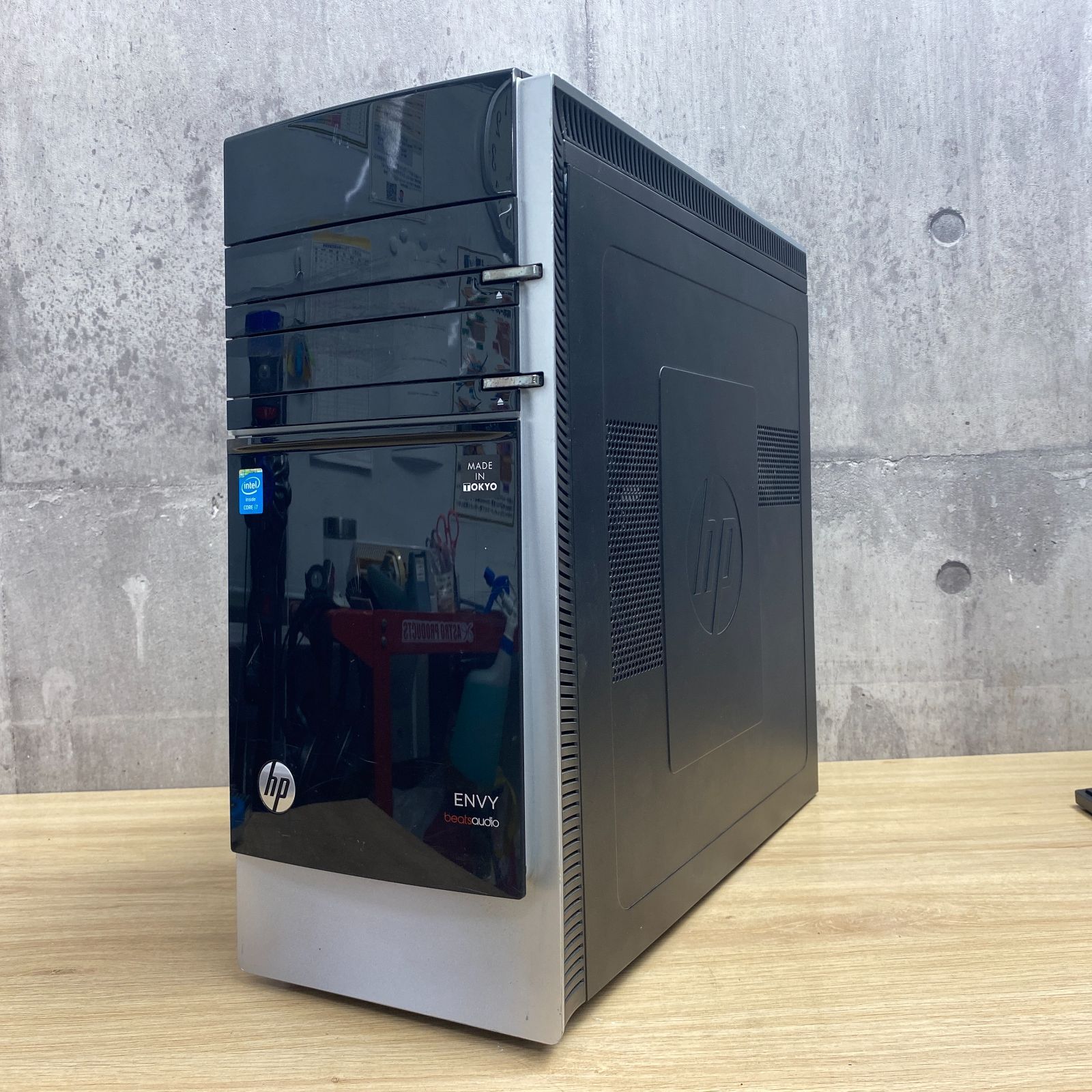 D-04030 HP デスクトップパソコン 第4世代 i7搭載モデル HDD無し 現状品 部品取りに
