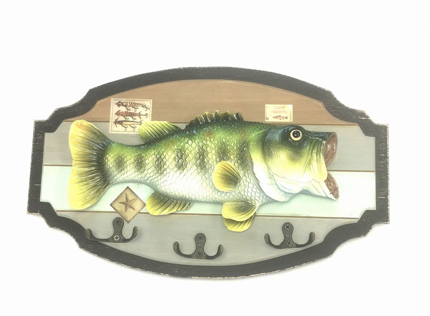 ラージマウスバス レプリカ 壁掛け ブラックバス [ラージマウス(タイプ