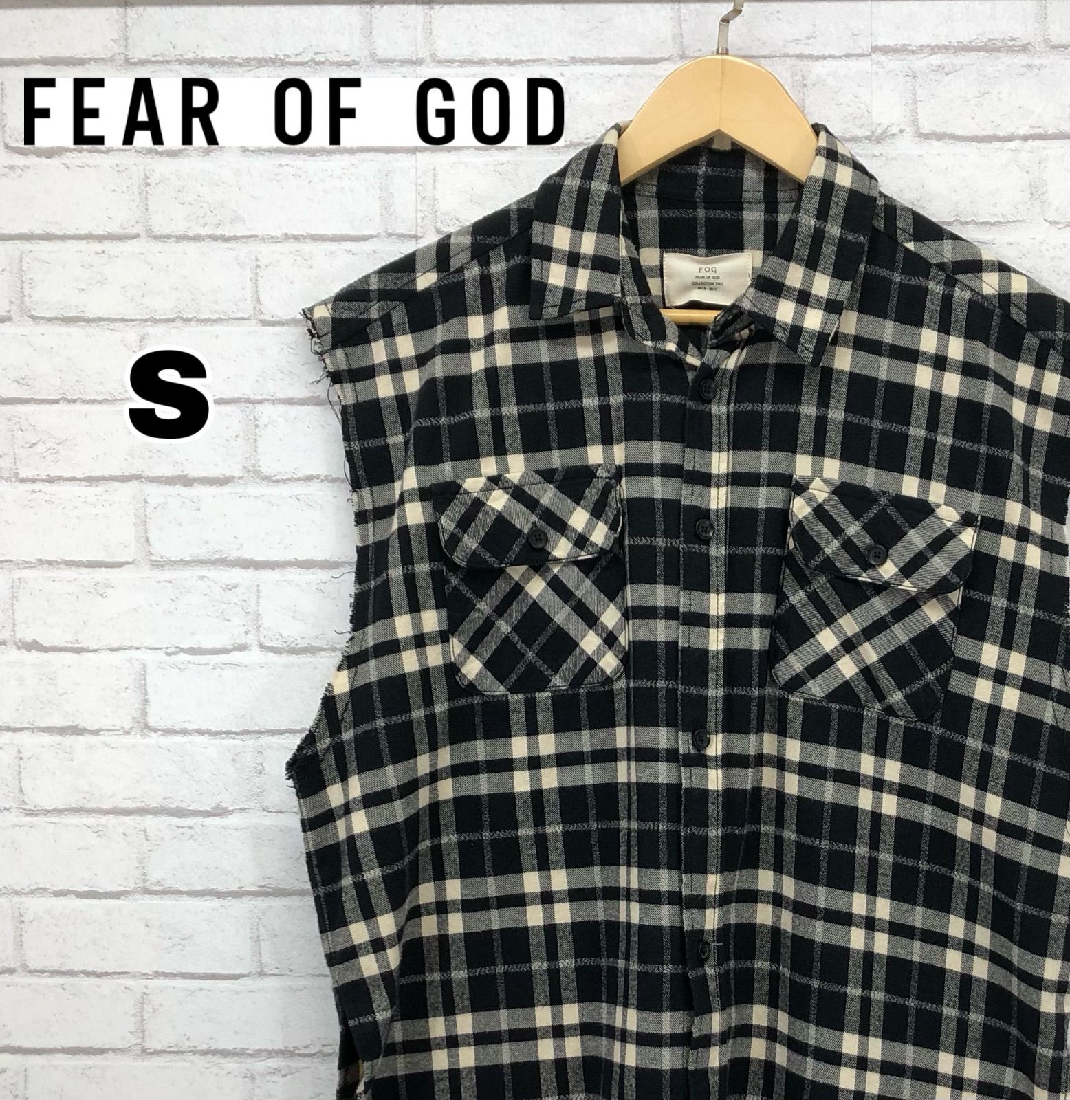 新色追加！ FEAR - OF GOD - スリーブレスシャツ OF トップス