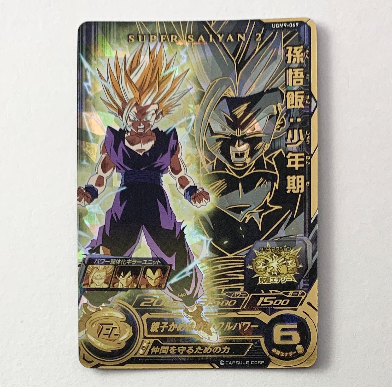 ドラゴンボールヒーローズ 孫悟飯：少年期 UGM9-069 UR - メルカリ