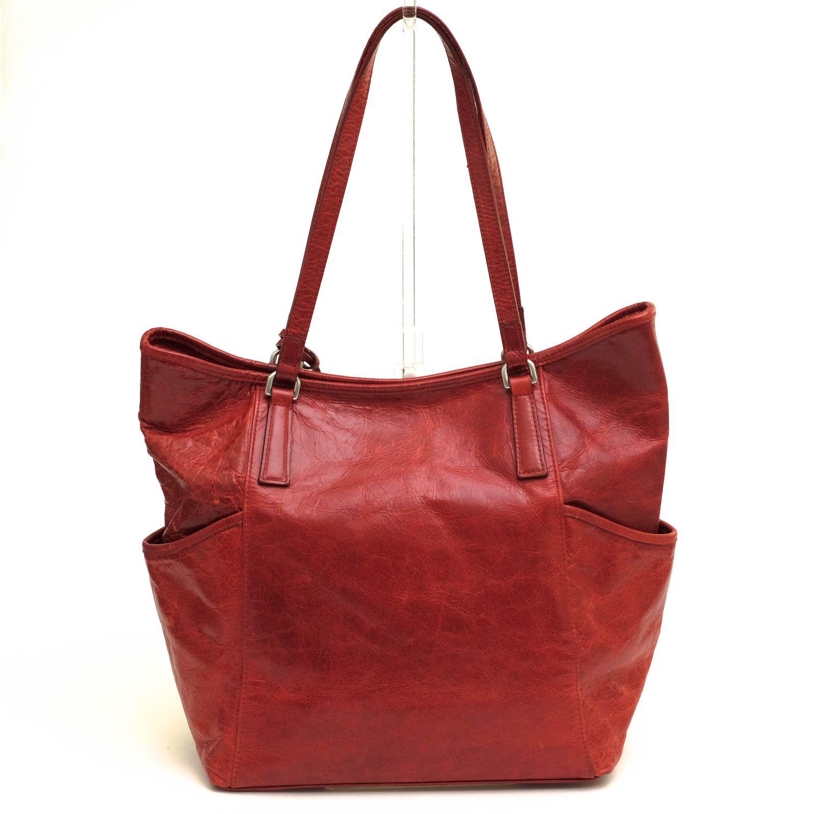 aniary レザー トートバッグ レッド aniary アニアリ 28-02000 Tote