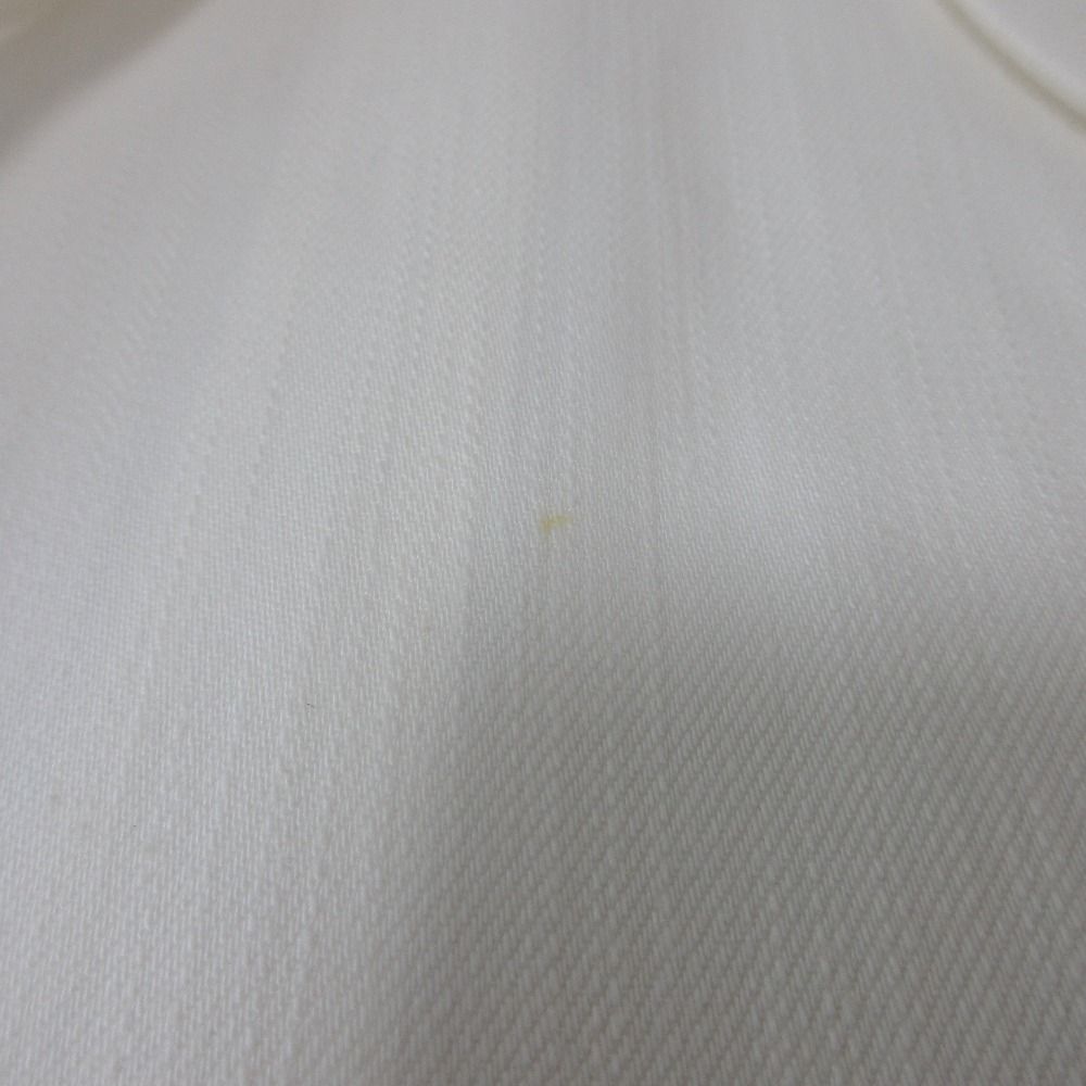 良品 23SS yori ヨリ デニム風ビッグカラーショートブラウス 七