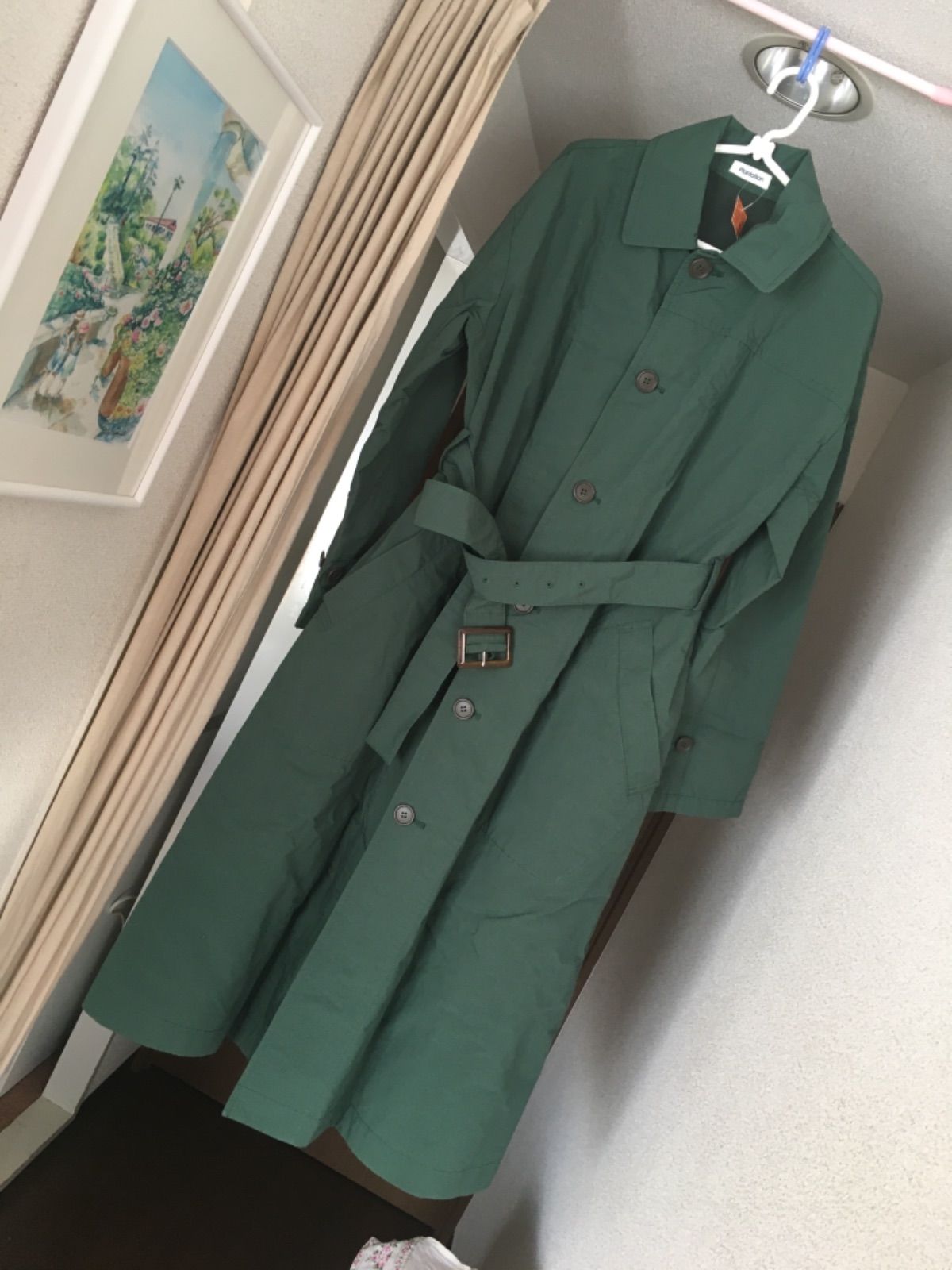 イッセイミヤケ､Plantationロングコート - メルカリ