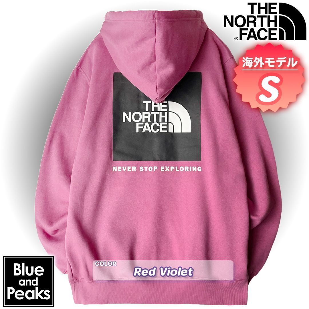 THE NORTH FACE パーカー BOX NSE Hoodie， カラー；RedViolet， サイズ；S