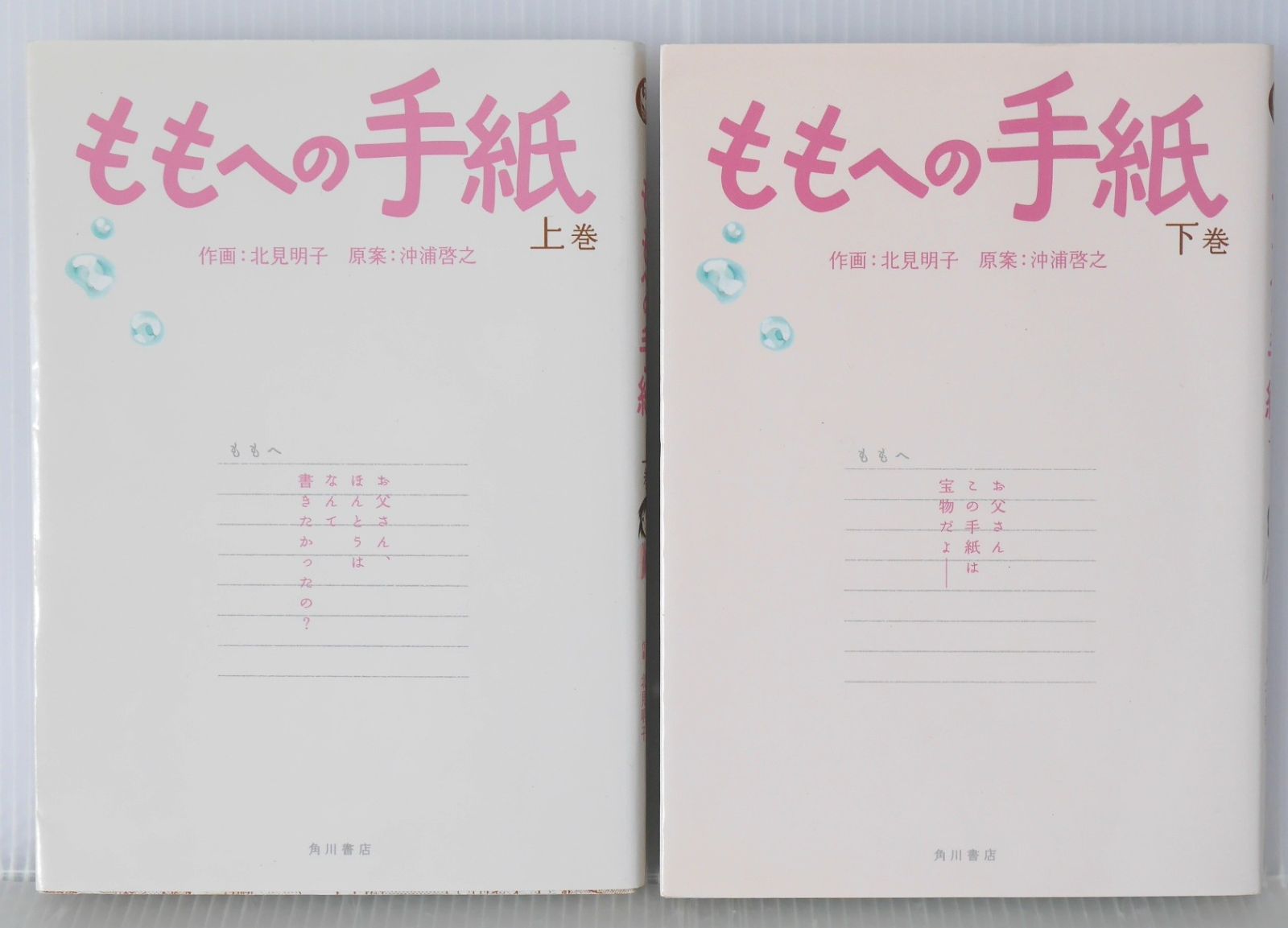 全巻初版 絶版 漫画 ももへの手紙 上・下巻 - Manga A Letter to Momo /