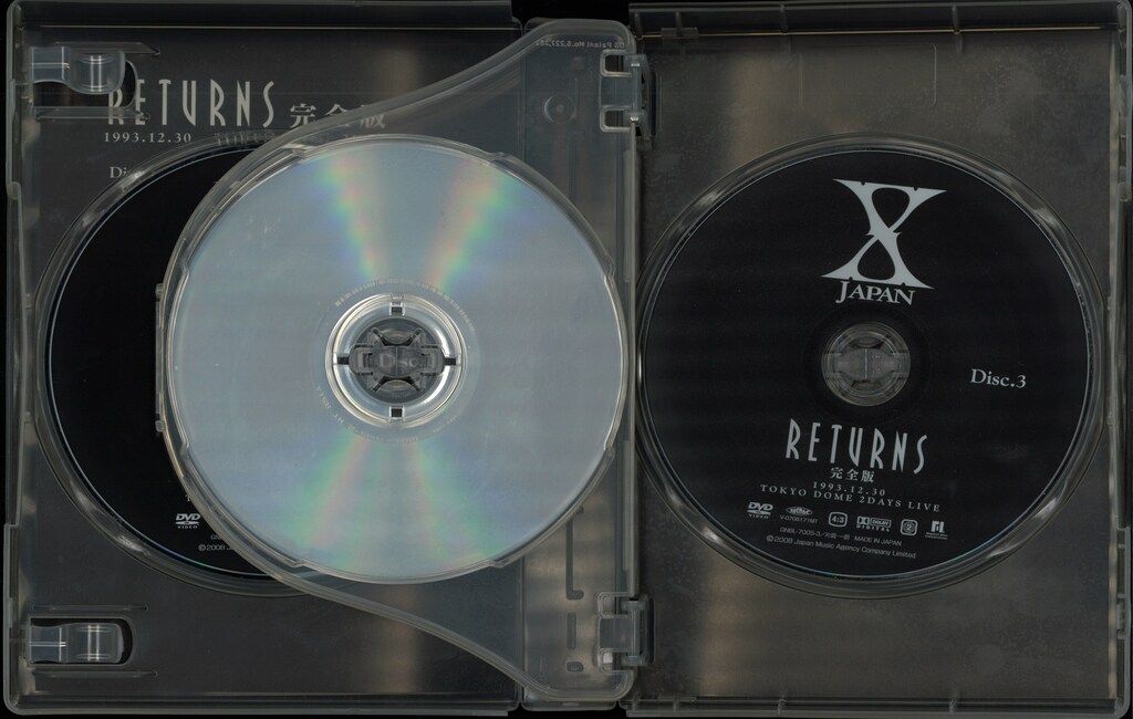 X JAPAN DVD-BOX 初回限定生産(7DVD) X JAPAN RETURNS 完全版
