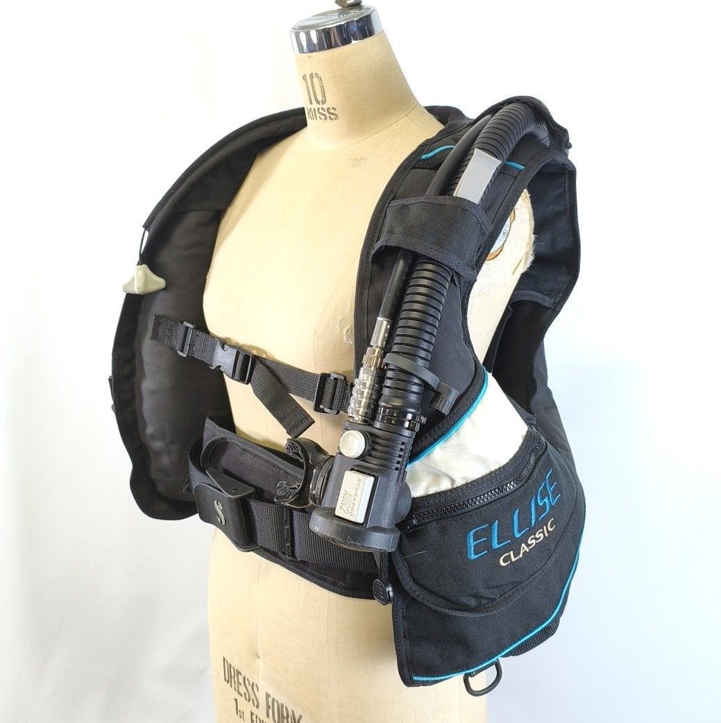 OH済 SCUBAPRO スキューバプロ CLASSIC ELLISE BCジャケット Sサイズ BC-251001B