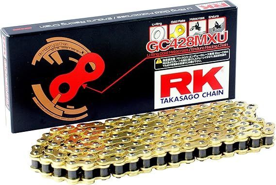 アールケー(RK) ドライブチェーン GC428MXU 140Lモトクロス・エンデューロレース用チェーン GC428MXU 140L