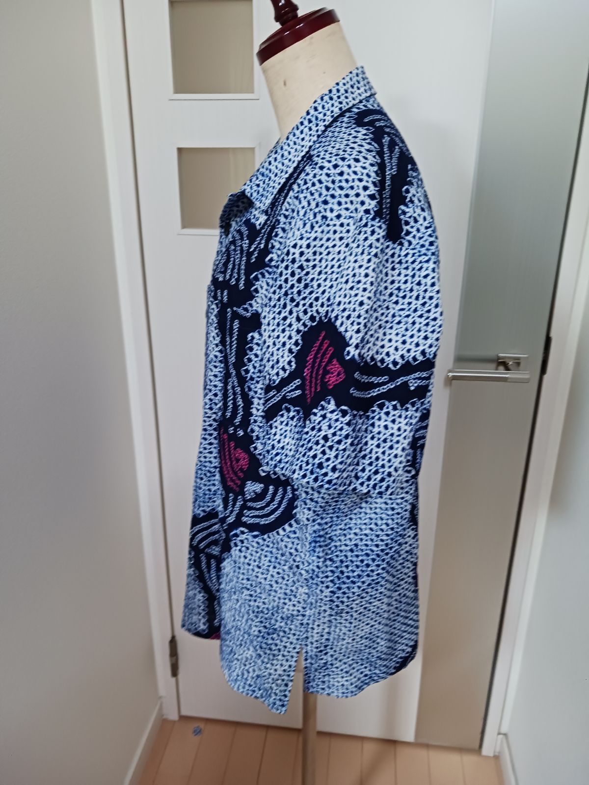 浴衣リメイク5】アロハシャツ（男女兼用) - メルカリ