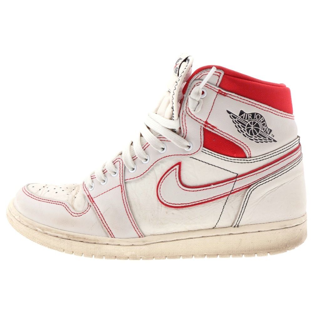 NIKE (ナイキ) AIR JORDAN1 RETRO HIGH OG Sail/University Red 555088 