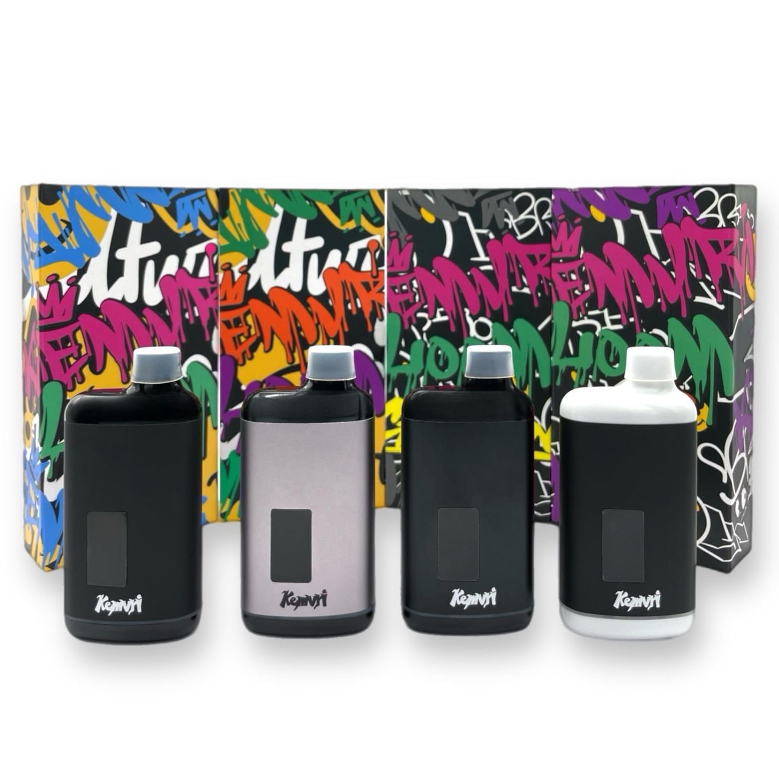 Kemvri LOOM 510規格 ヴェポライザー カートリッジ全収納型 VAPE ステルスMOD バッテリー (#04 PANDA) [#04 PANDA]