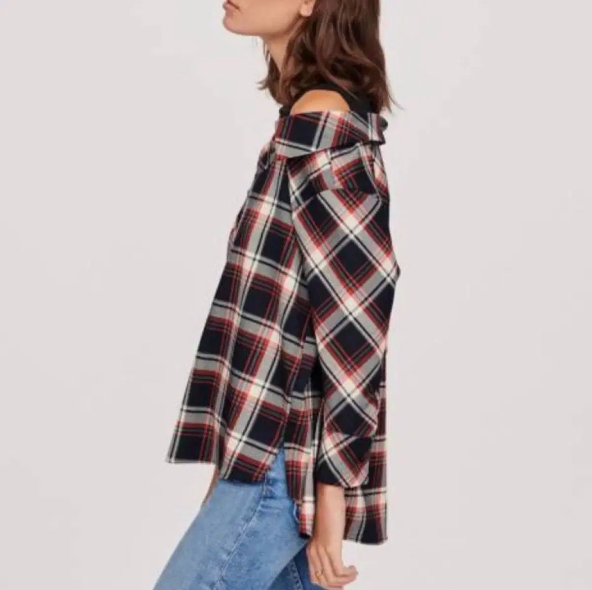 maje マージュ イレーネ チェック柄シャツ 1 サイズ