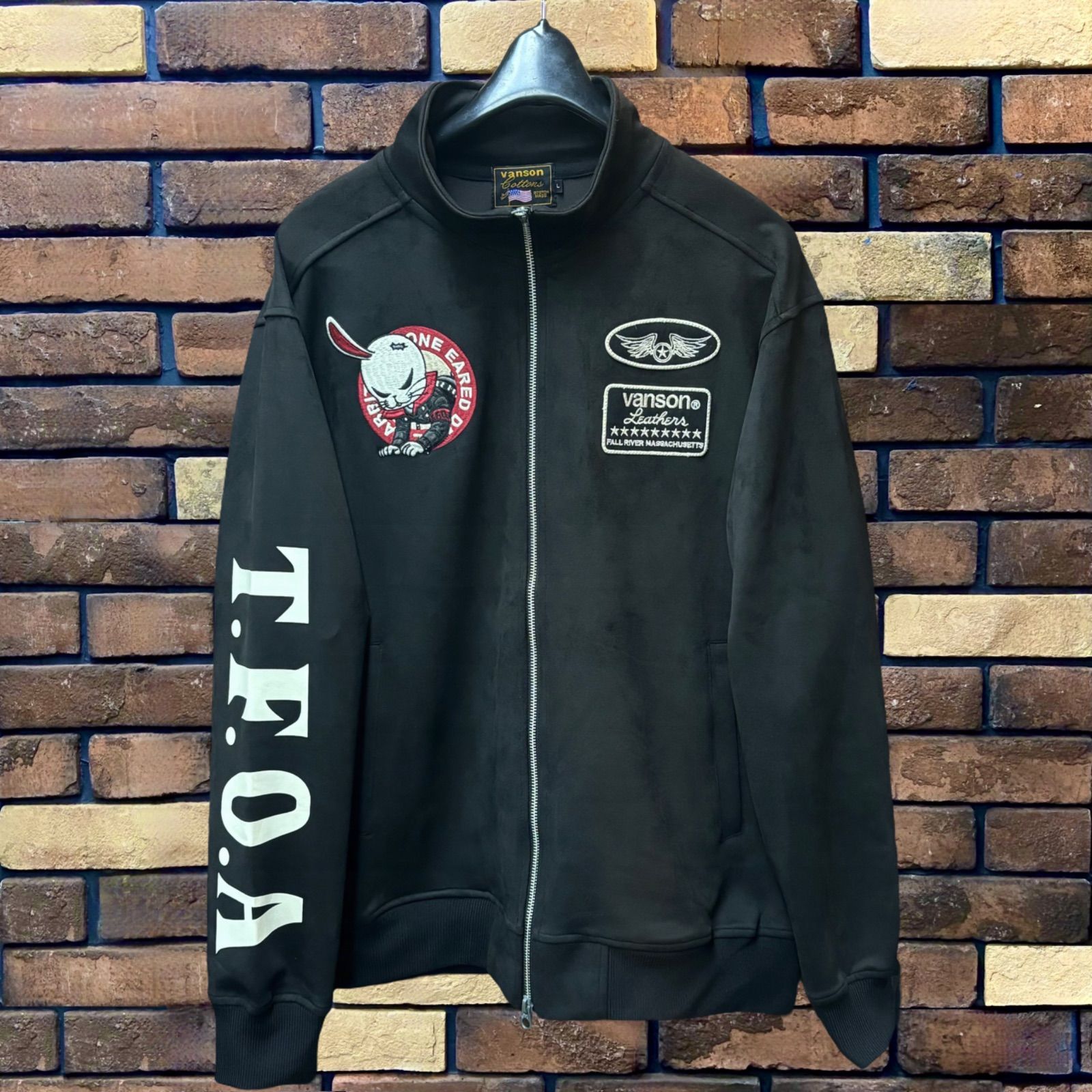 武装戦線コラボ 起毛プレーティング ZIPジャケット】VANSON