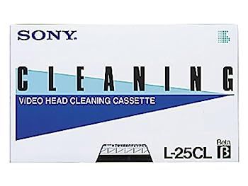 【】「非常に良い」ソニー ベータビデオ用ヘッドクリーニングカセット L-25CLP