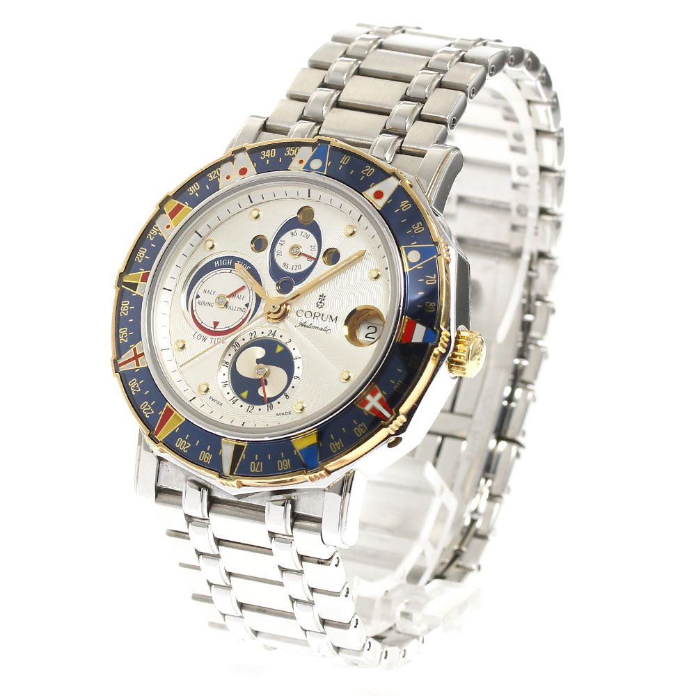 コルム CORUM 277.831.21 V585 アドミラルズカップ マレ ムーンフェイズ デイト 自動巻き メンズ _912365