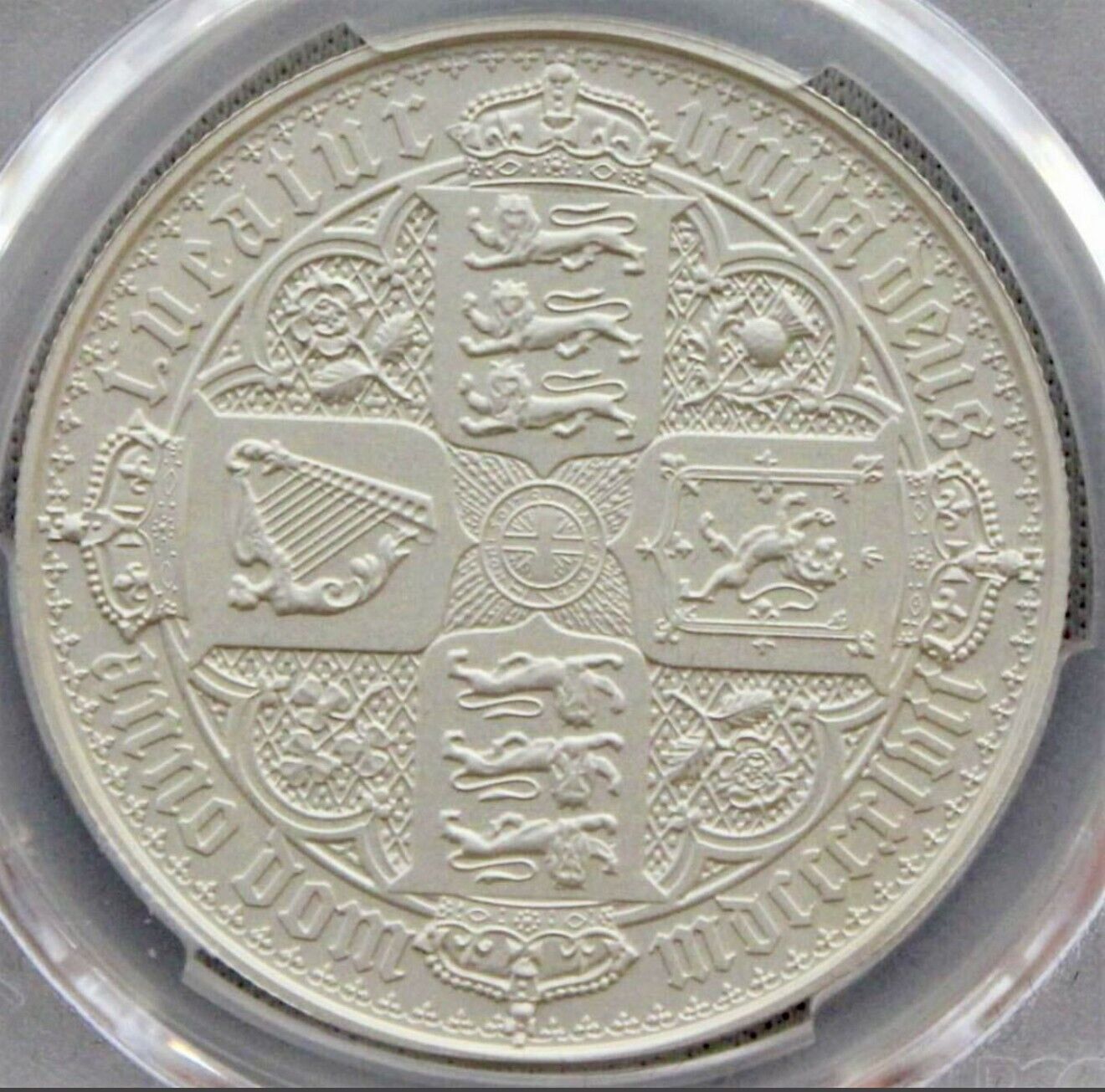 2021 Gothic Crown Alderney PCGS PR70 ￡5 Coin Matte Silver Great Britain