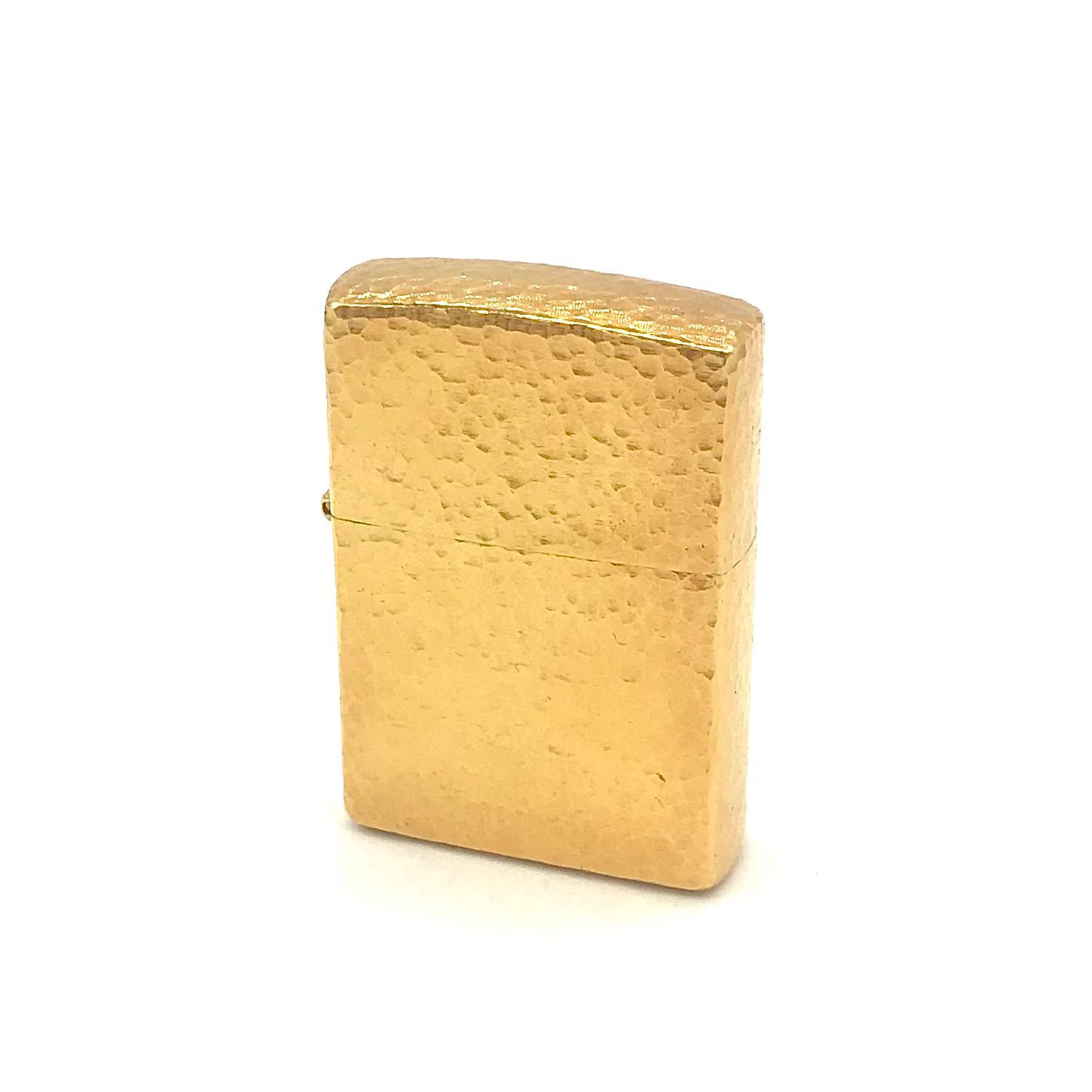 ▽ZIPPO オイルライター ハンマートーン 1998年製 ゴールド - メルカリ