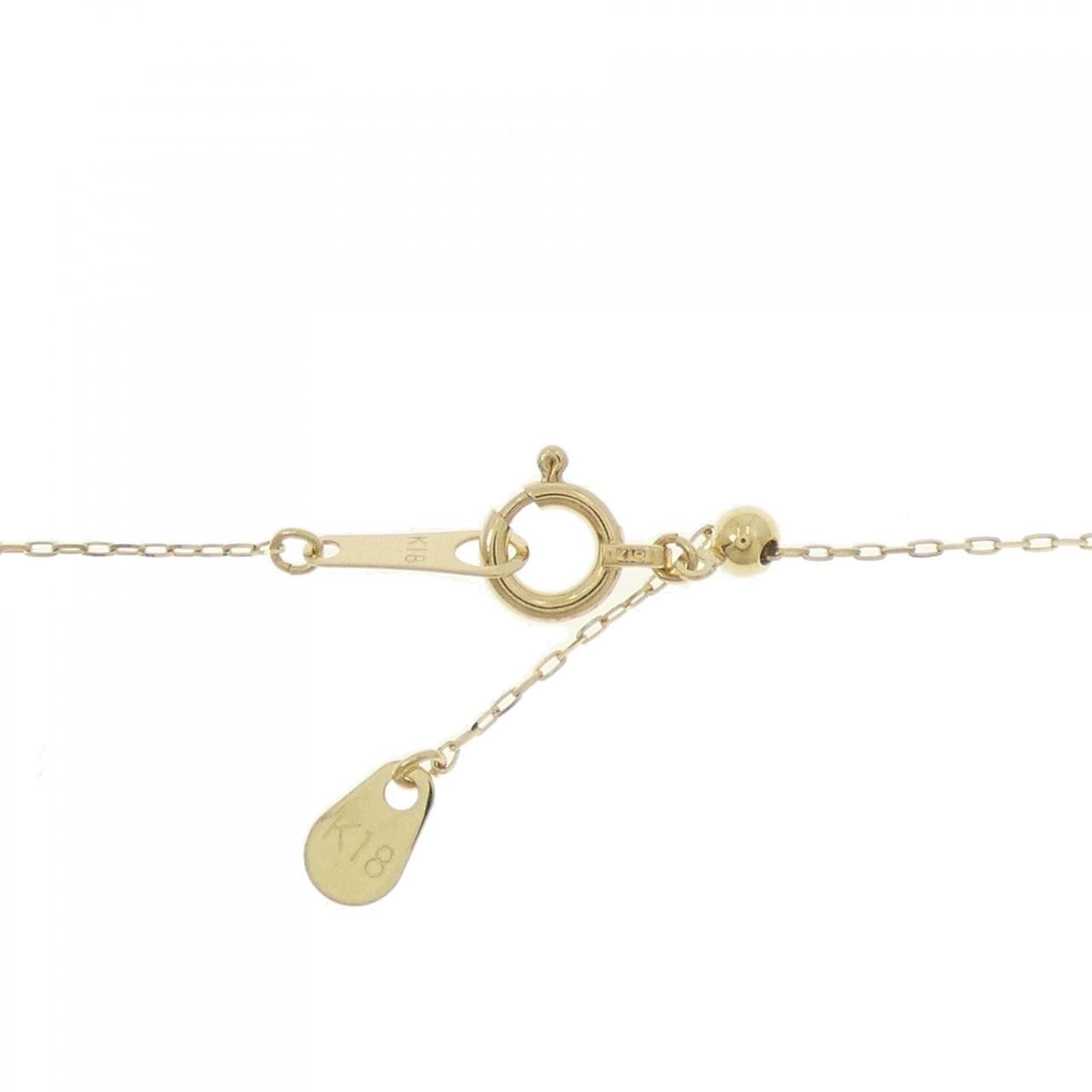 新品】K18YG フラワー アクアマリン ネックレス 0.57CT - メルカリ 