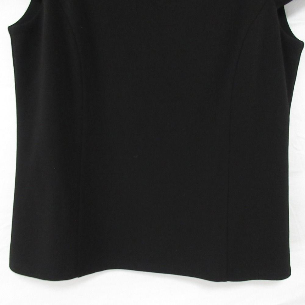 ◇052 美品✨FOXEY フォクシー【38】ニット半袖カットソー ブラック 美品 FOXEY NEW YORK フォクシーニューヨーク LUELLE TOP