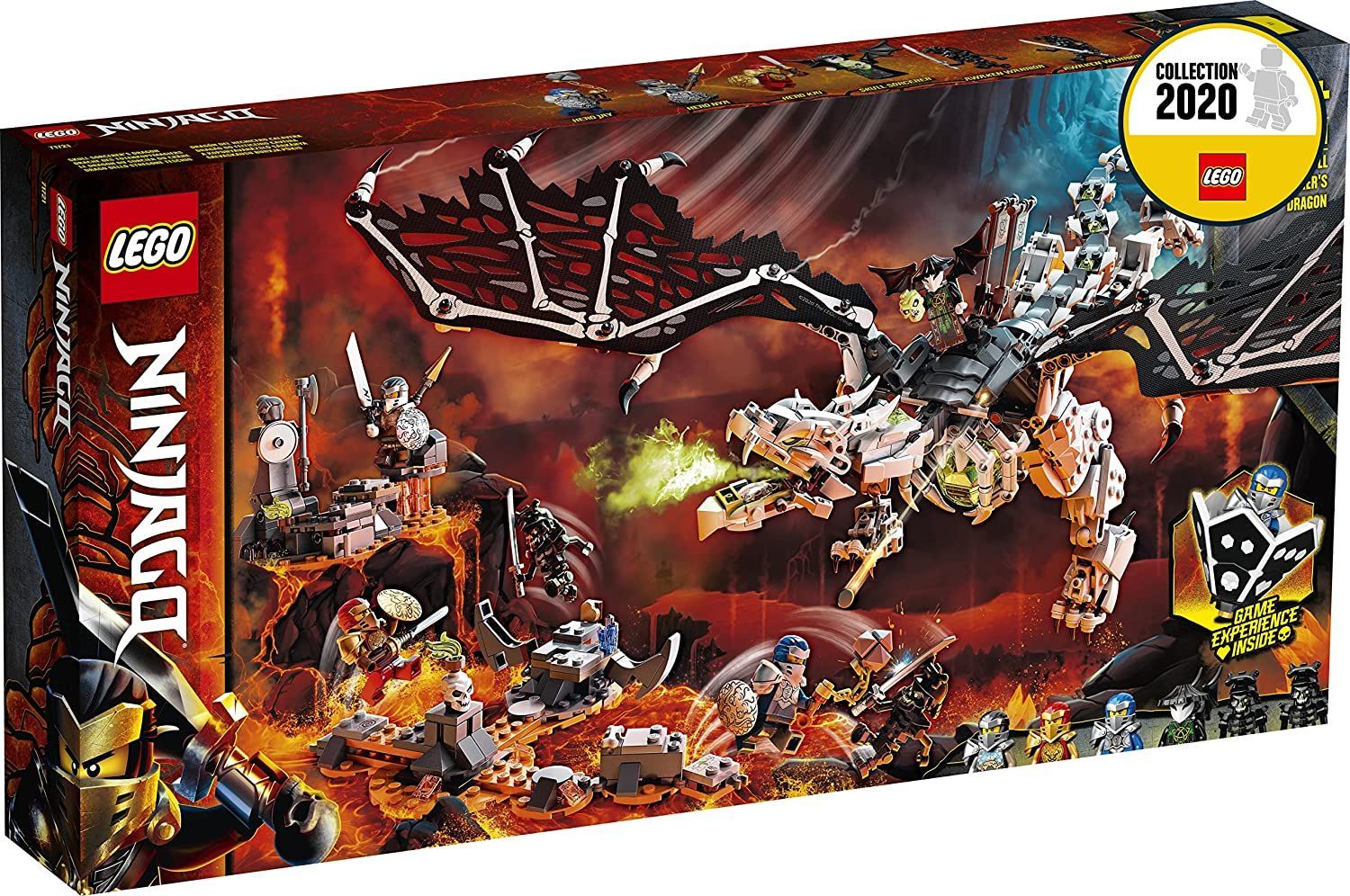 ゴルゴンゾーラ レゴ(LEGO) ニンジャゴー 魔界のスカル・ドラゴン:グリフ