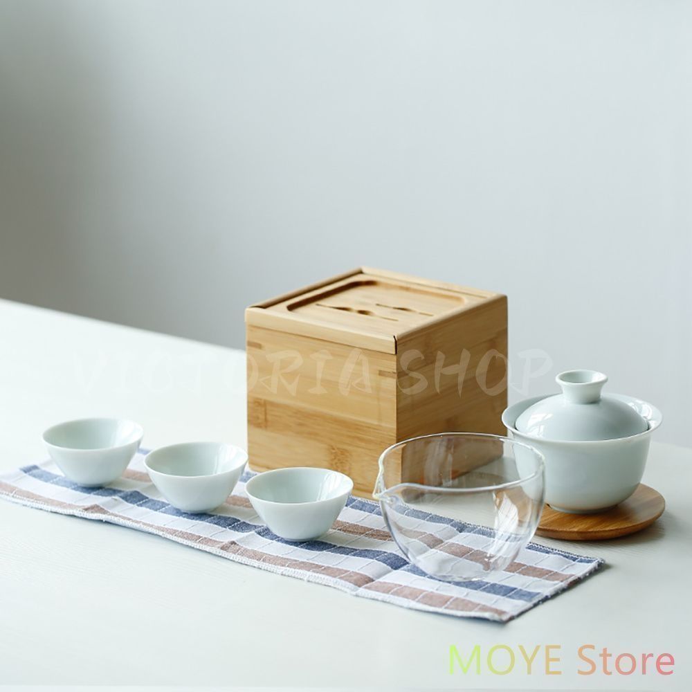 新しい未使用 陶磁器 白磁 宝瓶 茶器セット ティーセット 茶器