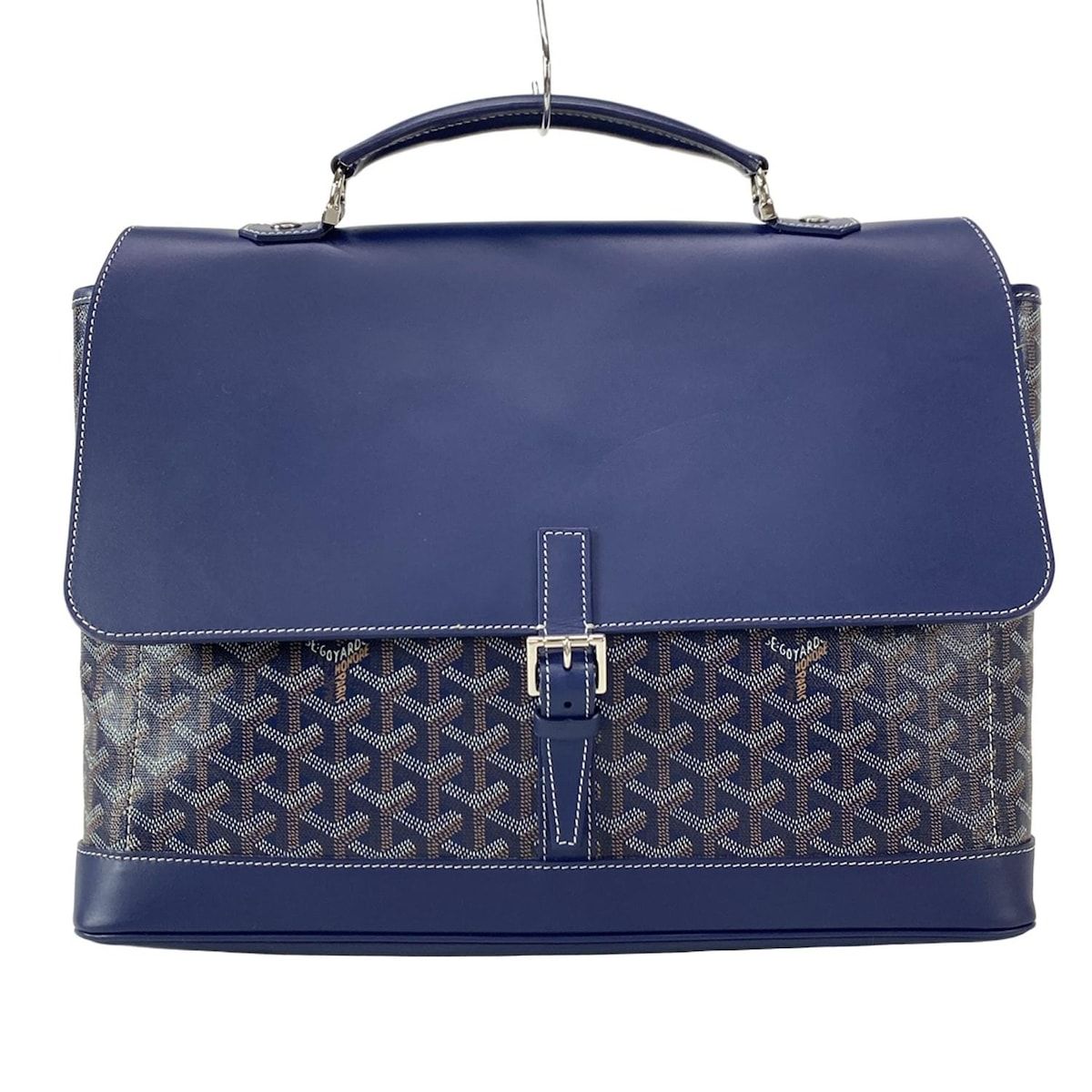 GOYARD ゴヤール ビジネスバッグ シタダンPM ネイビー レザー