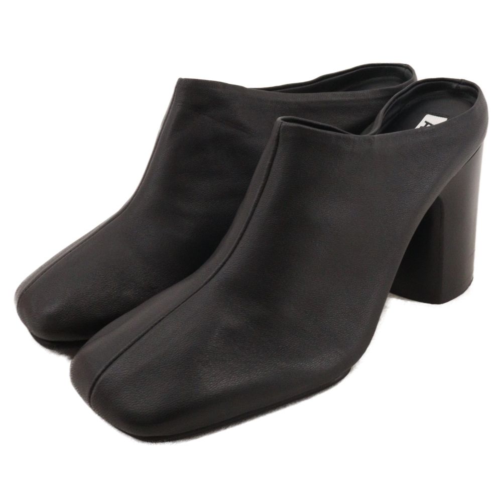 Acne Studios レザーパンプス ヒール ブラック Acne Studios - レザーヒールシューズ - ブラック